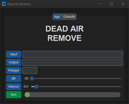 Dead Air Remove UI without values